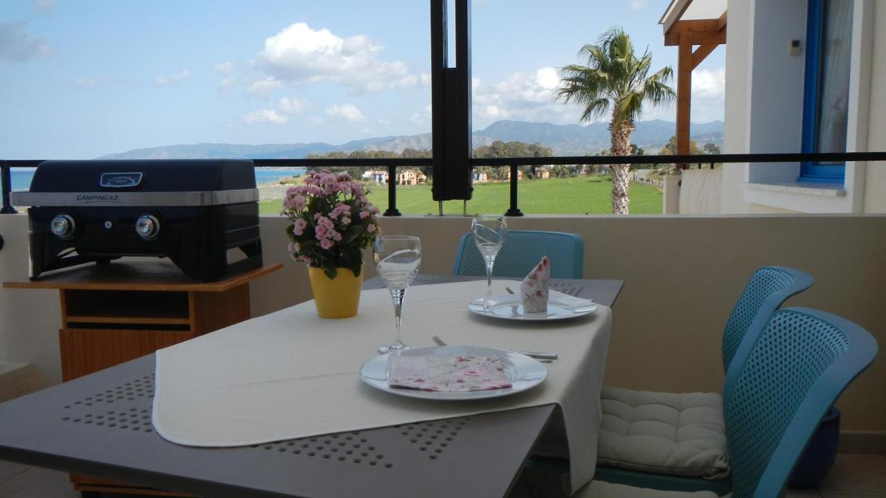 Penthouse Direkt Am Meer Polis Luaran gambar